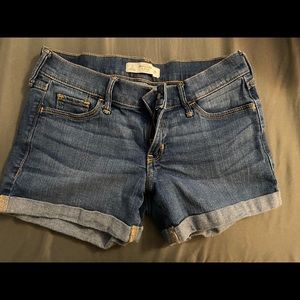 Abercrombie jean shorts